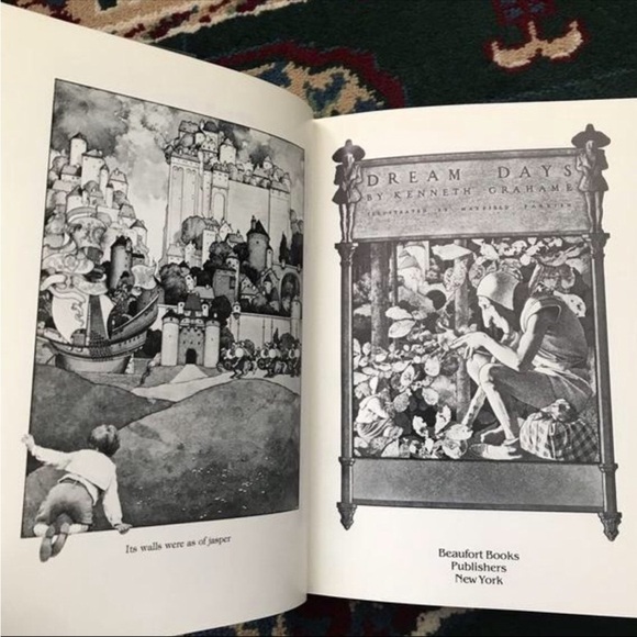 Vintage Kenneth Grahame The Golden Age Dream Days HC Author Wind in the Willows - Picture 5 of 6